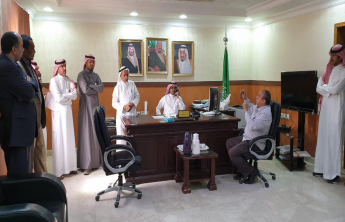 نادي عدالة  بكلية إدارة  الأعمال بالخرج ينظم زيارة لمكتب العمل بالخرج