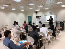 كلية إدارة الأعمال بالخرج  تنظم ورشة عمل بعنوان  ’’ كيف تكتب ورقة بحثية&quot;