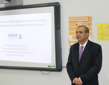 College of Business Administration organizes a workshop entitled  &quot;Sharing Economy: A new Perspective to Business and change in the mindset&quot;